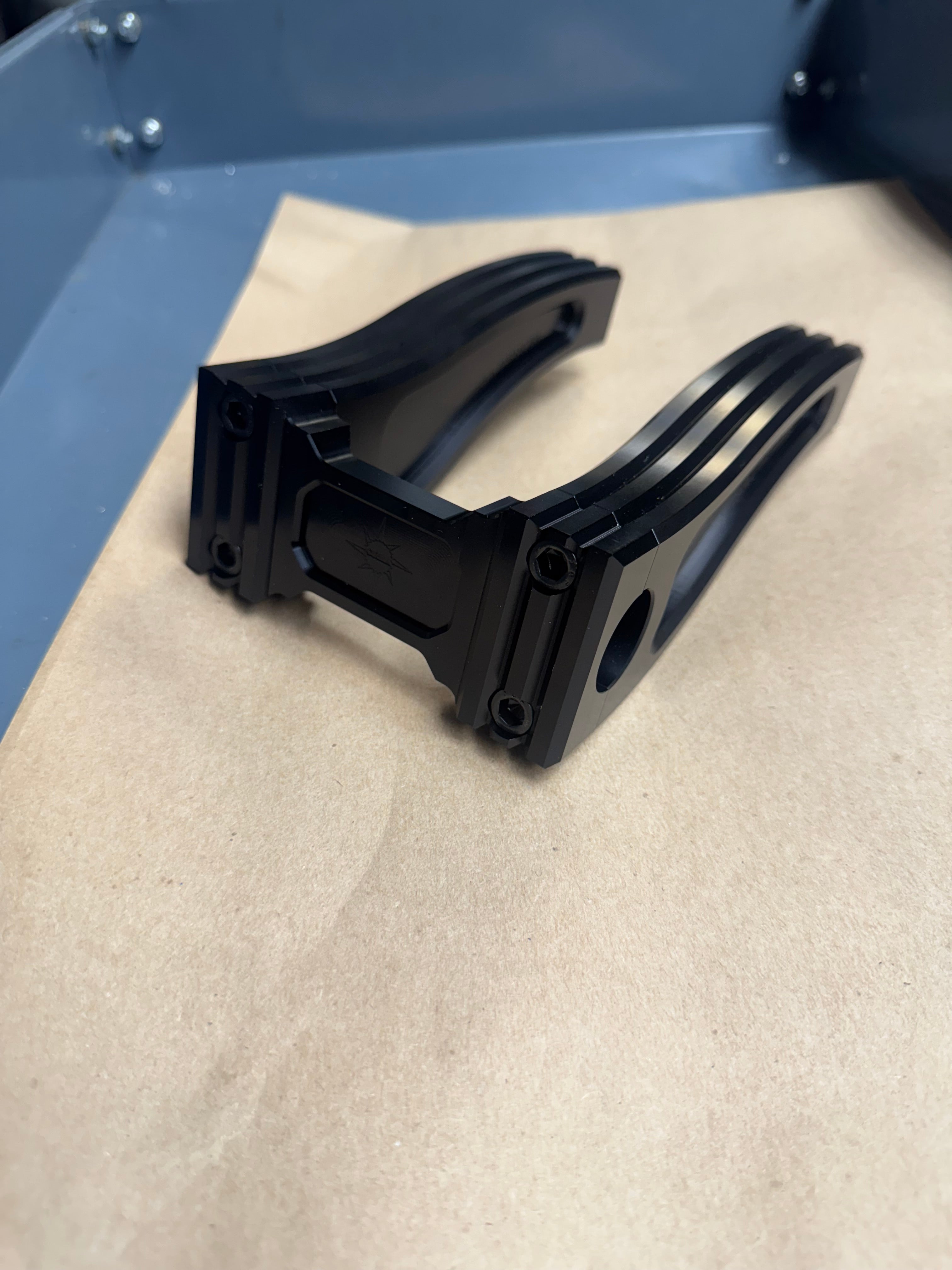 6 inch Pullback Handlebar Risers "TZ Style"