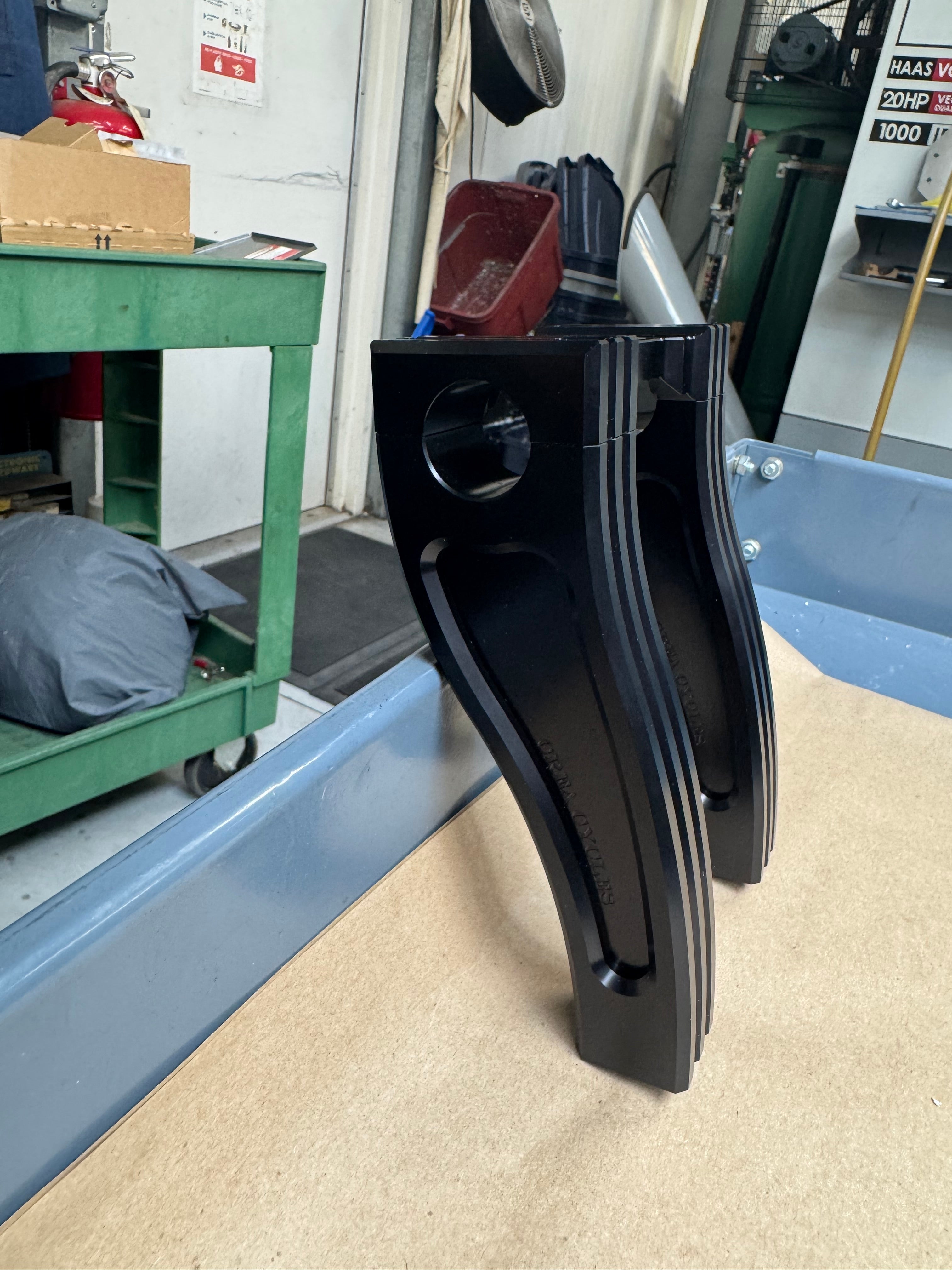 6 inch Pullback Handlebar Risers "TZ Style"