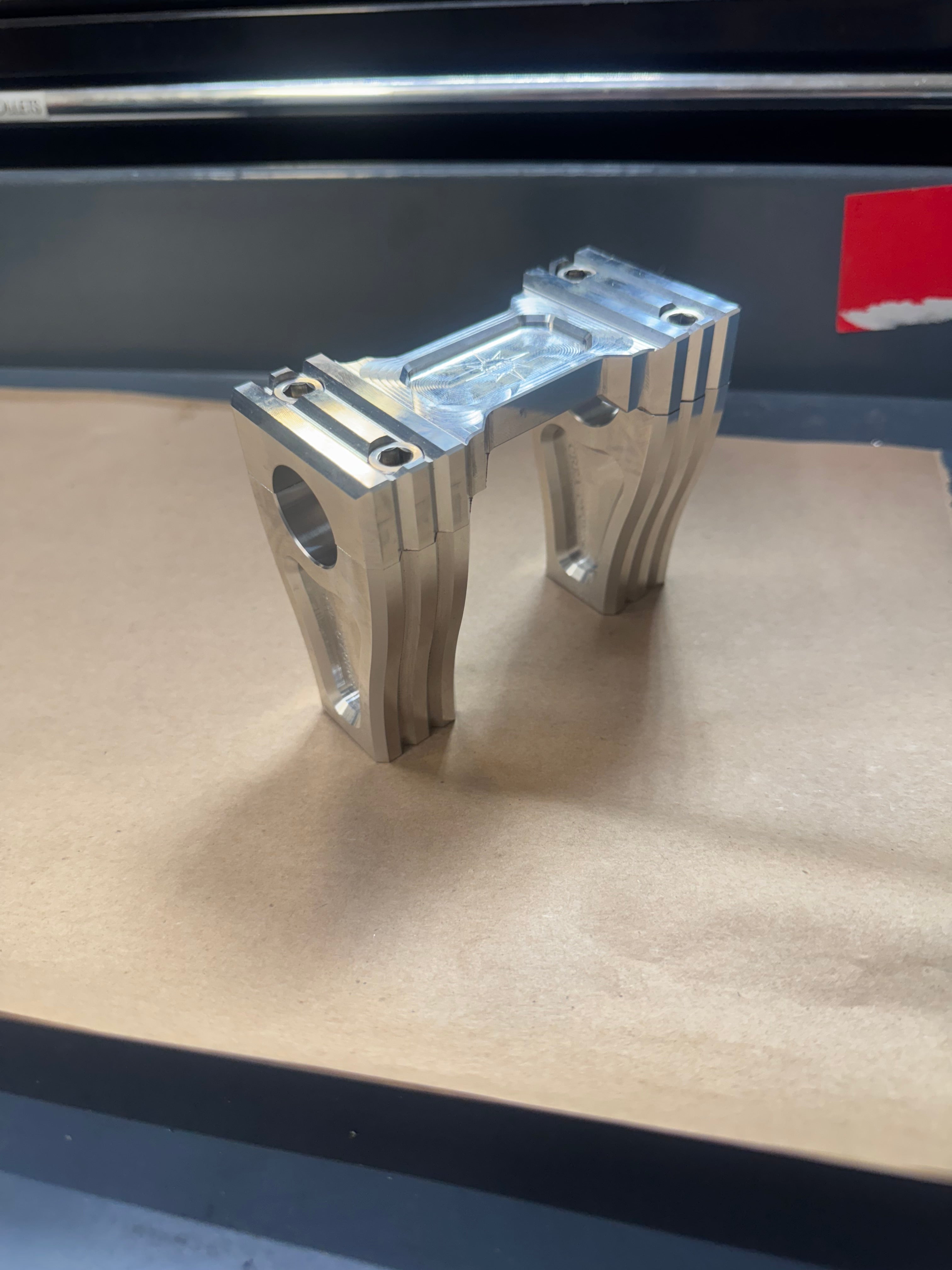 3” Handlebar Risers “TZ Style”