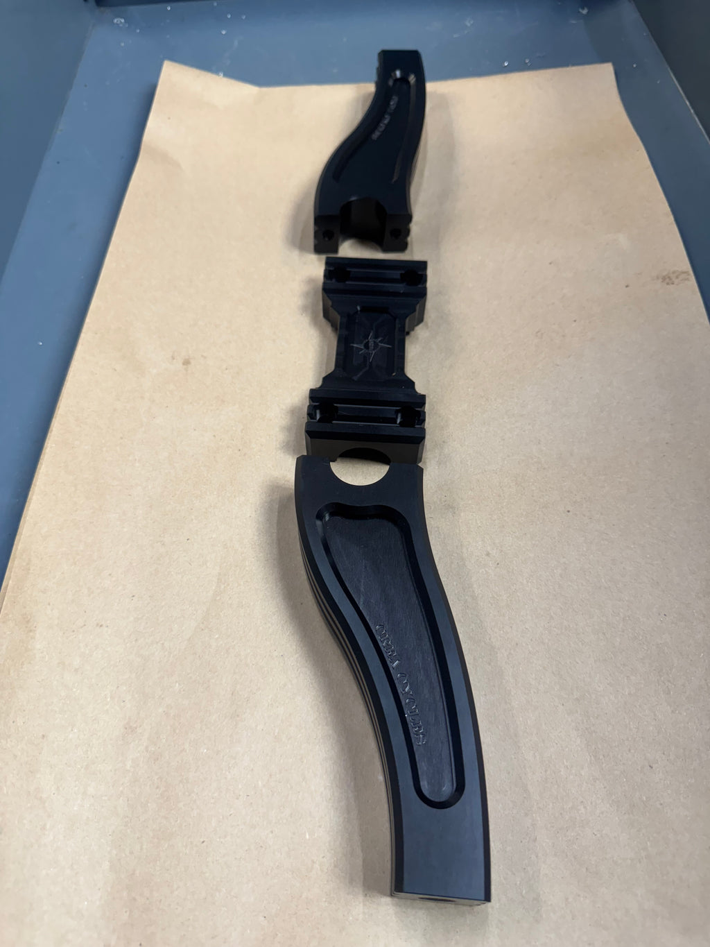 6 inch Pullback Handlebar Risers "TZ Style"