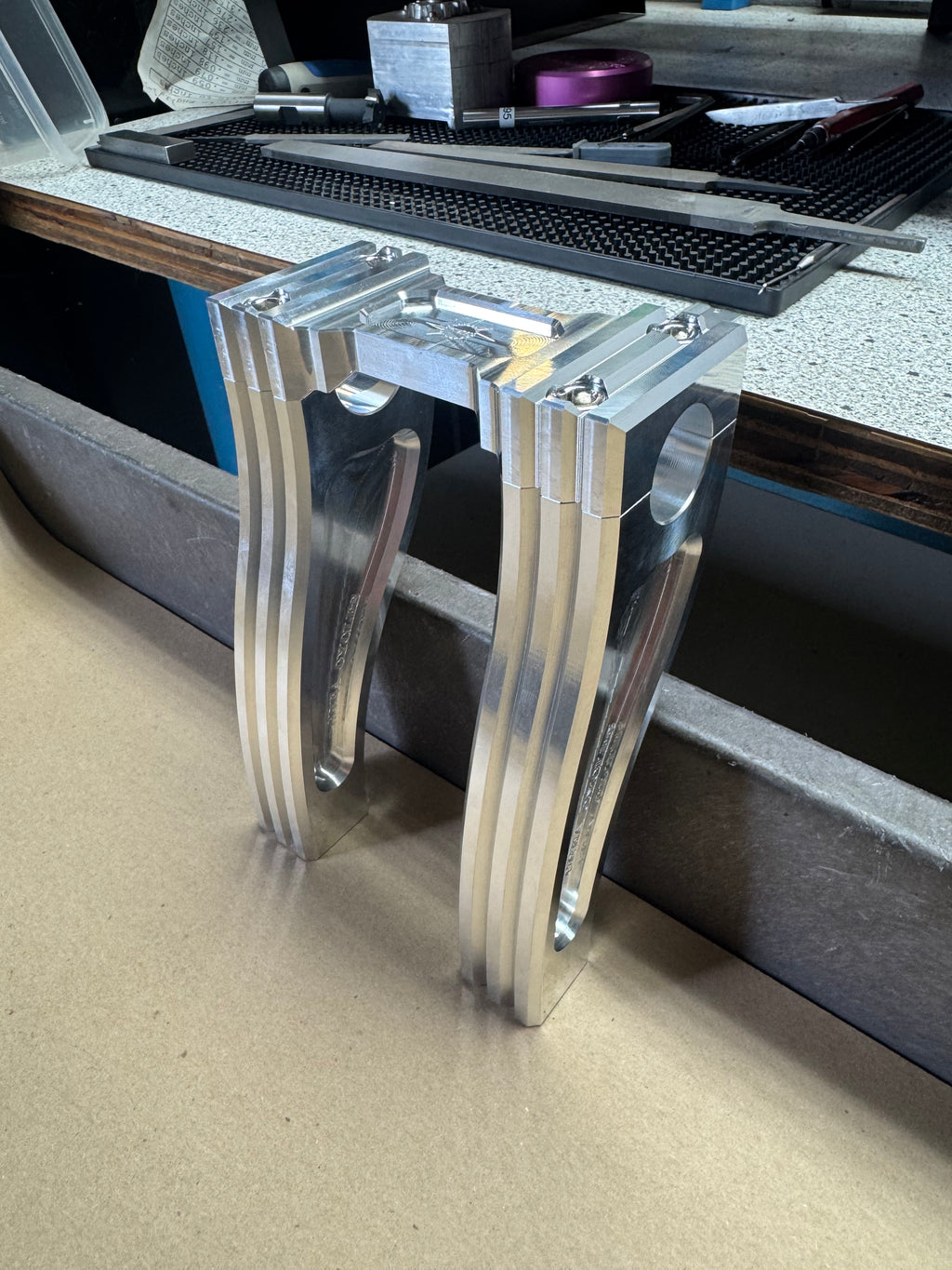 6 inch Pullback Handlebar Risers "TZ Style"