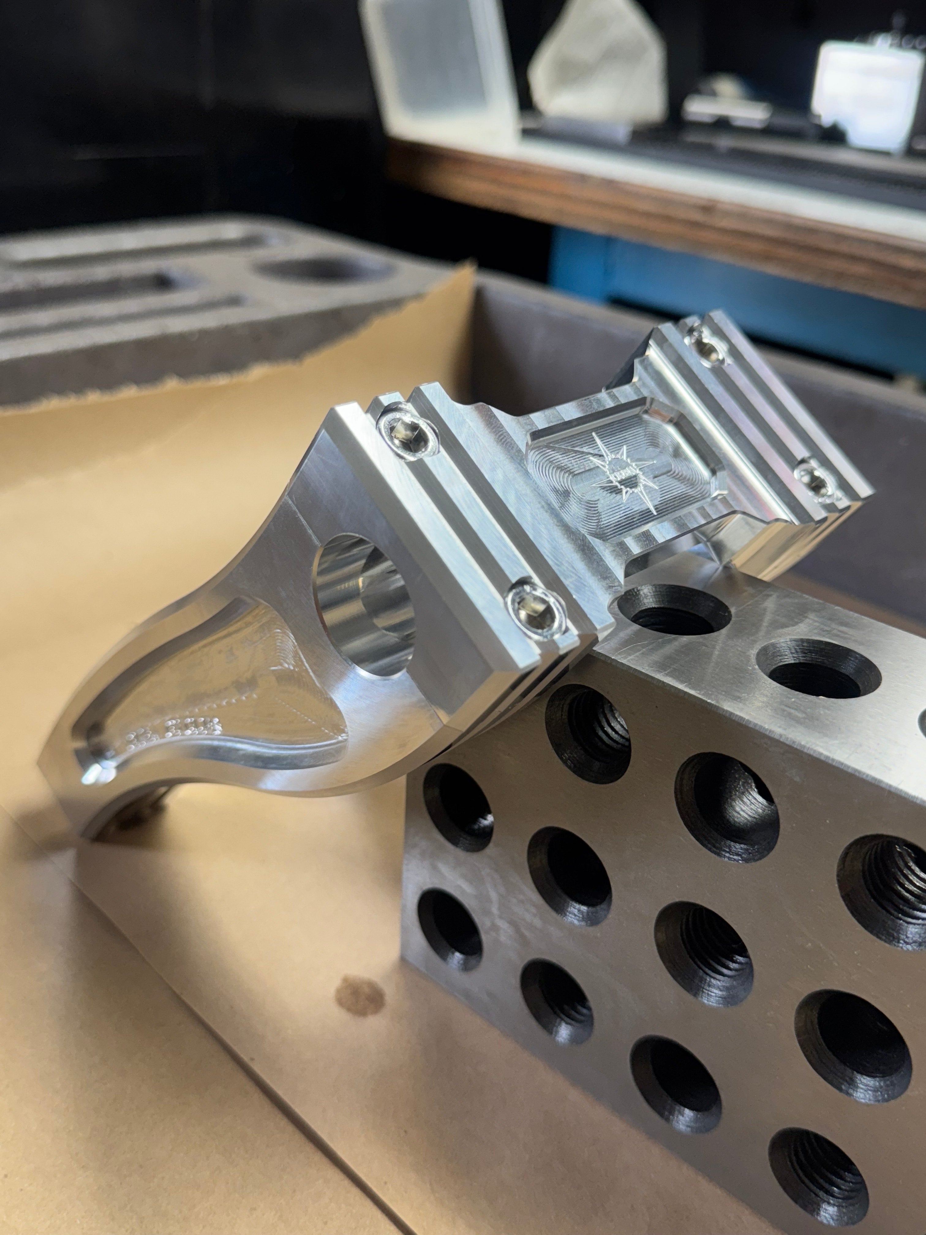 6 inch Pullback Handlebar Risers "TZ Style"