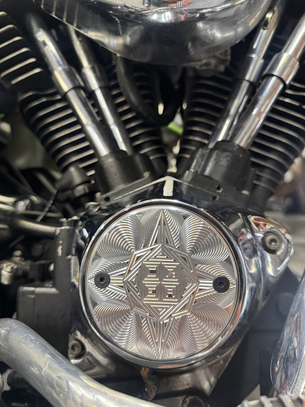 Harley Evo Point Cover